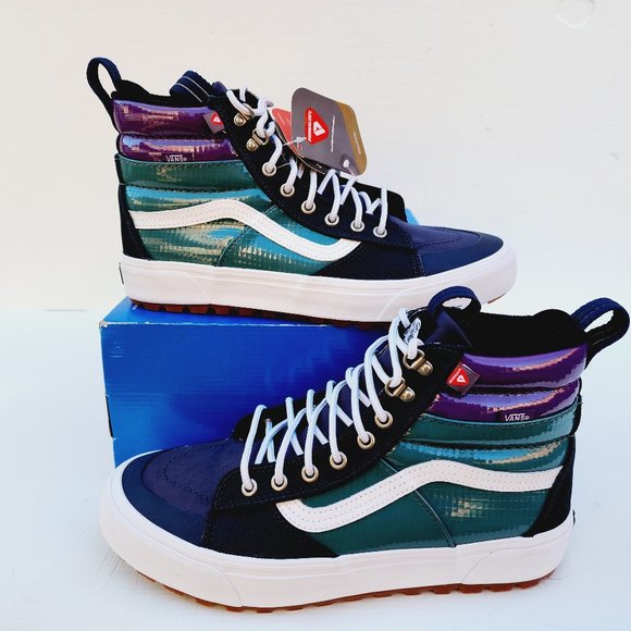 Vans Men's Sk8-Hi Mte 2.0 Dx All Weather Boots Dress Blues Jasper Size 10.5 NWT - Picture 1 of 7